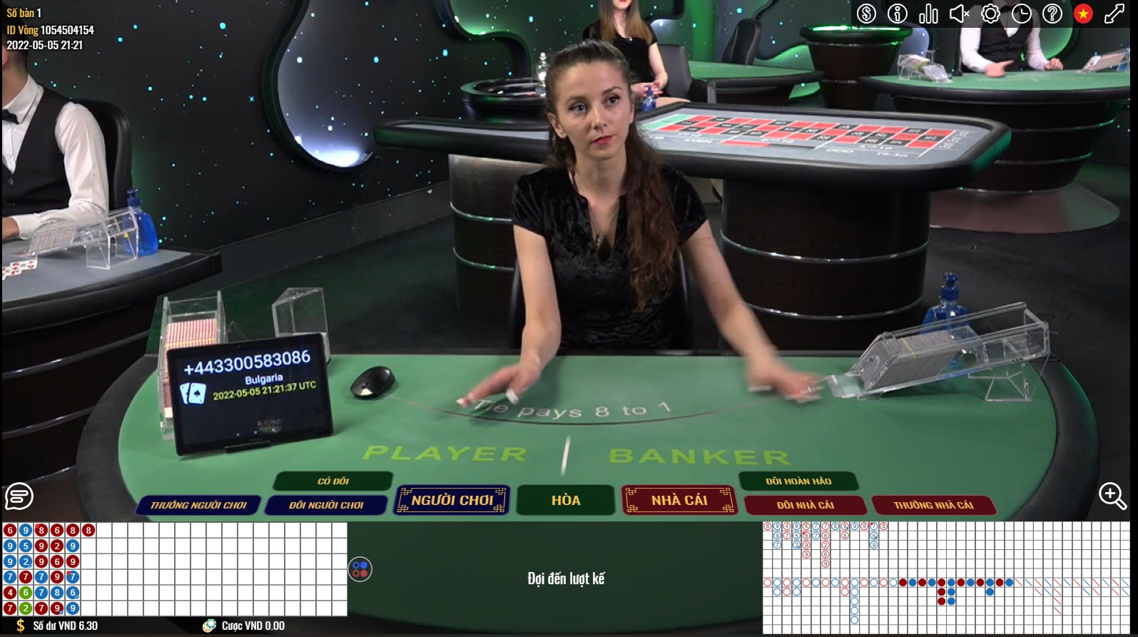 Luật chơi baccarat online như thế nào?