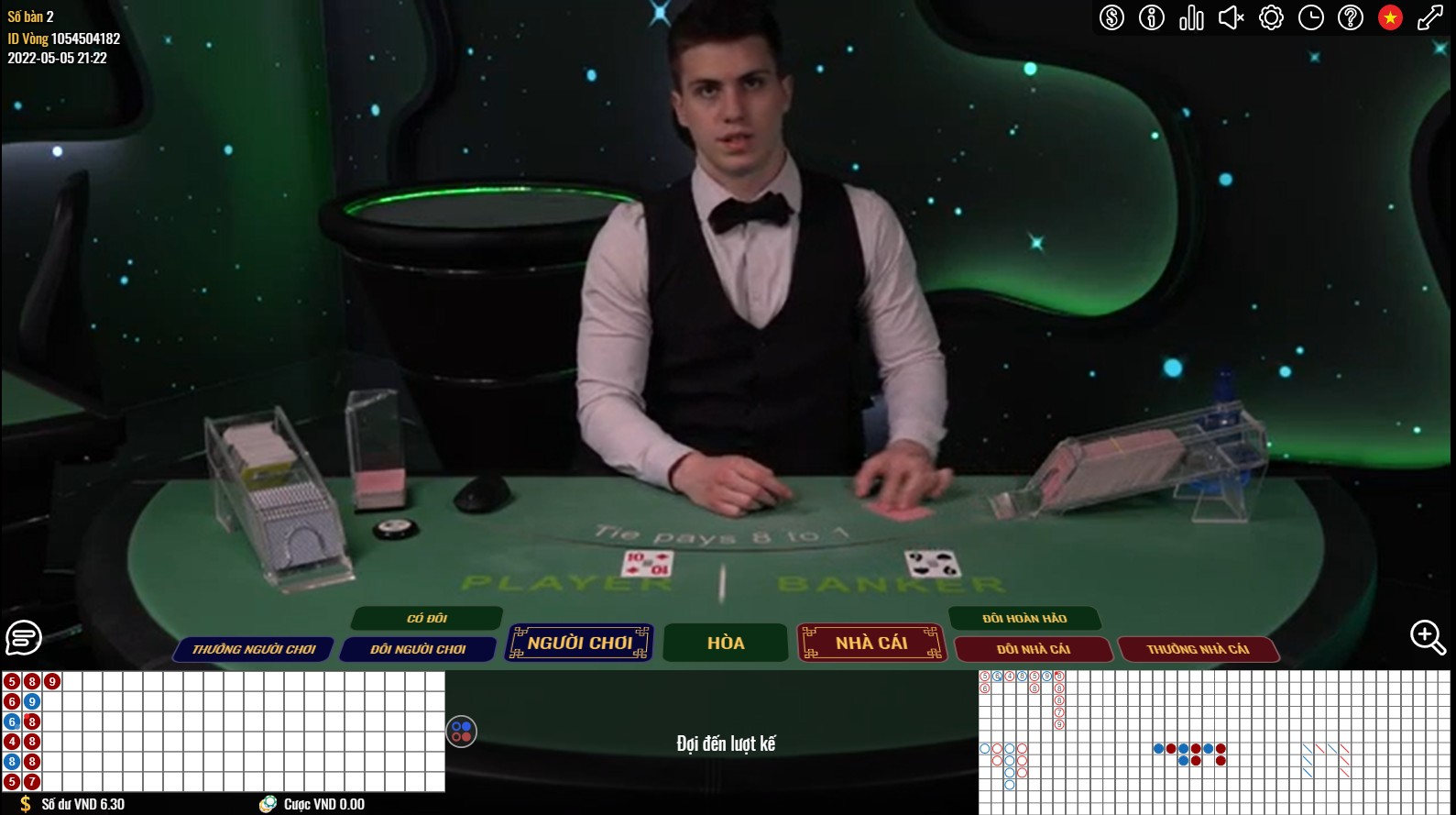 Mục tiêu người chơi cần đạt trong baccarat