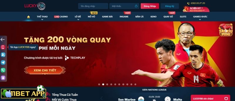 Lucky88 là nhà cái uy tín hàng đầu