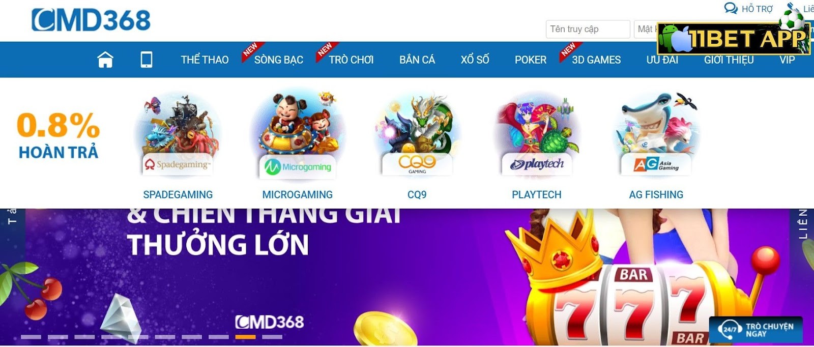 Link vào CMD368 an toàn, uy tín