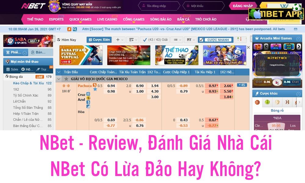 Nbet là nhà cái lừa đảo?