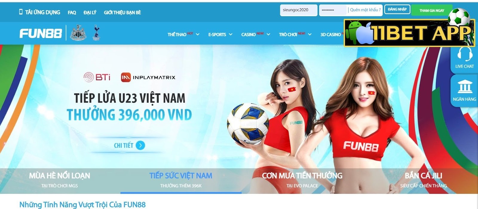 Số lượng thành viên của Fun88 ngừng gia tăng