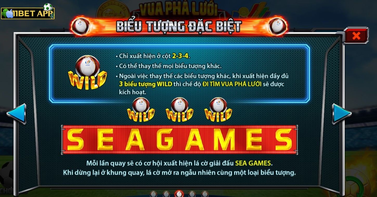 Biểu tượng Wild trong Vua phá lưới