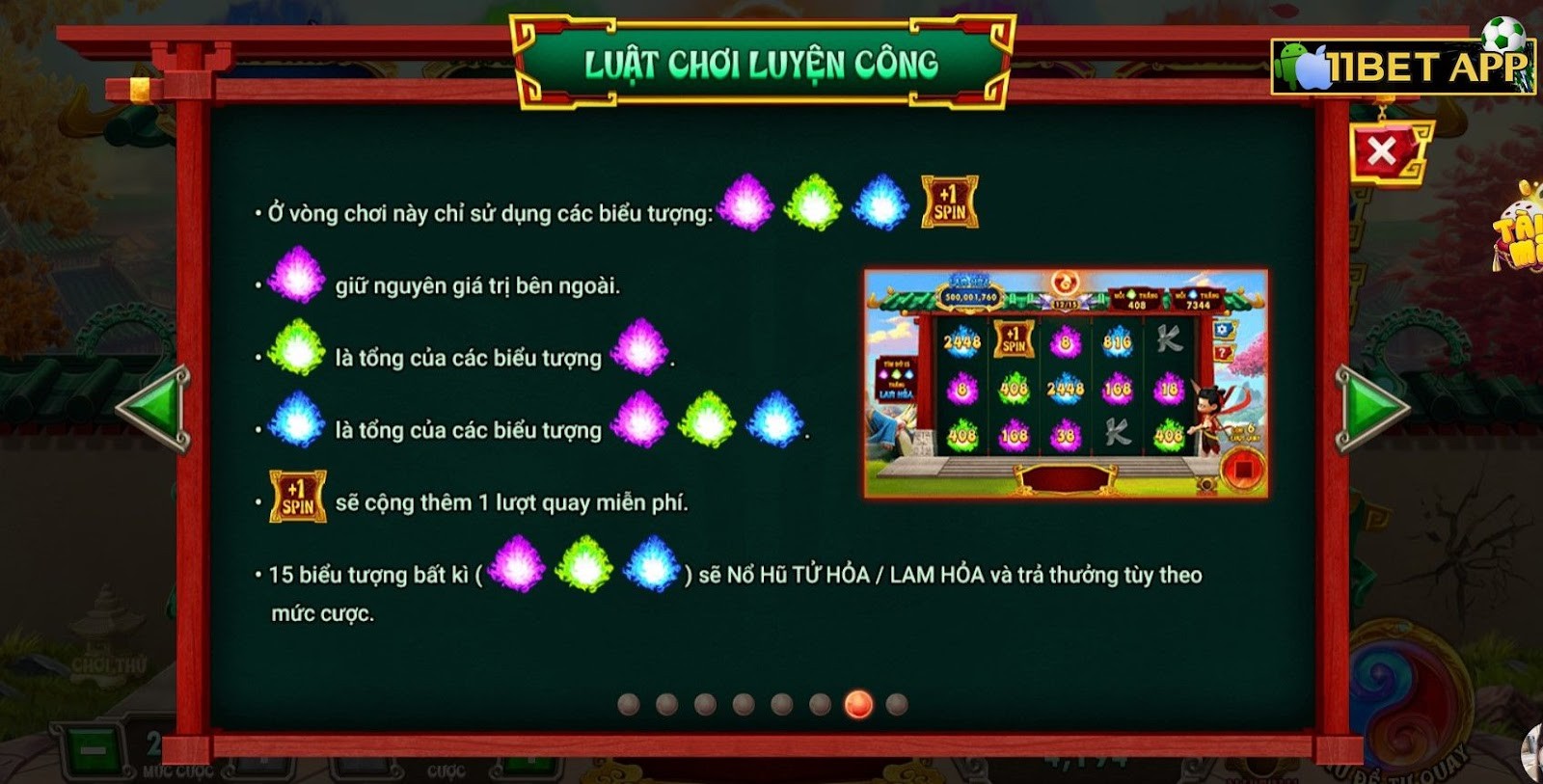 Luật chơi luyện công như thế nào?