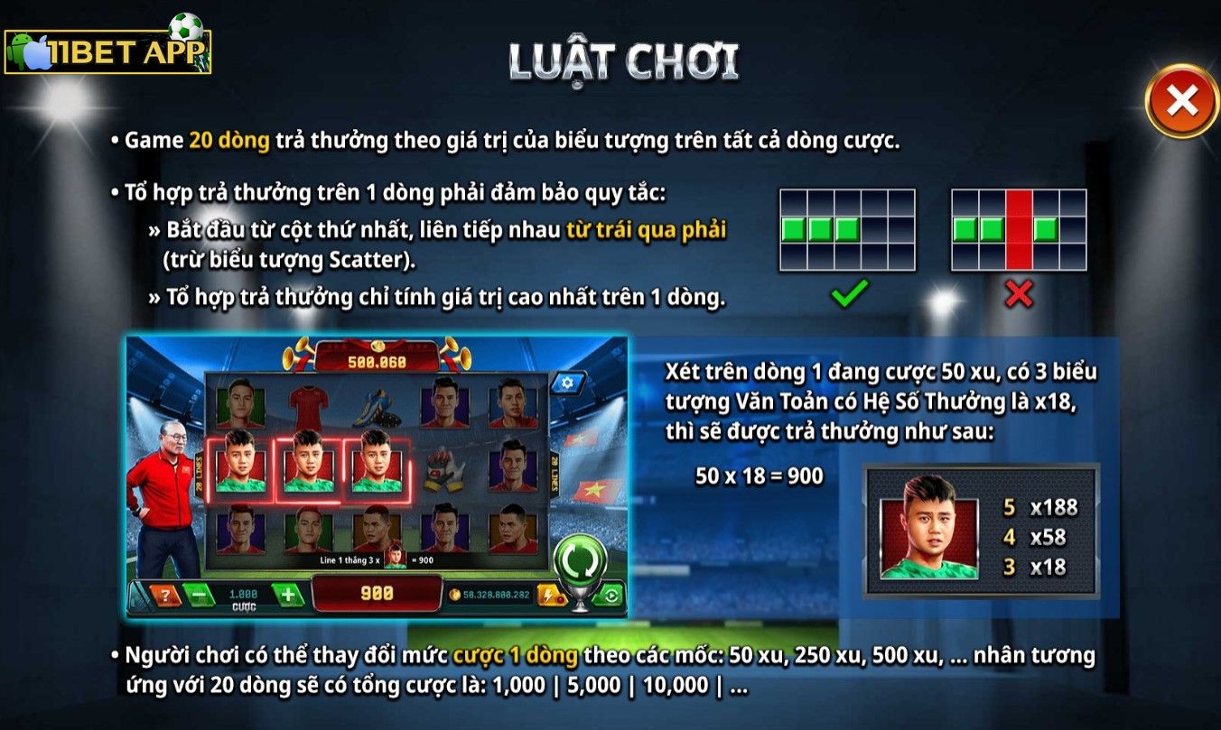 Tìm hiểu về luật chơi game nổ hũ Chiến binh sao vàng