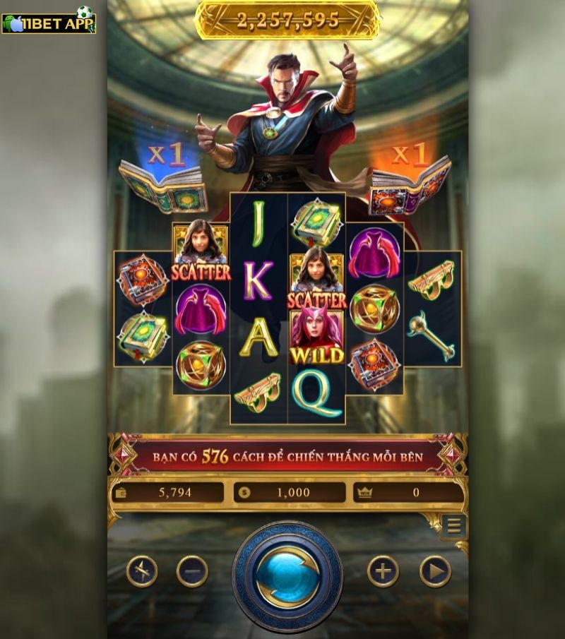 Vòng quay thường trong Doctor Strange 11bet