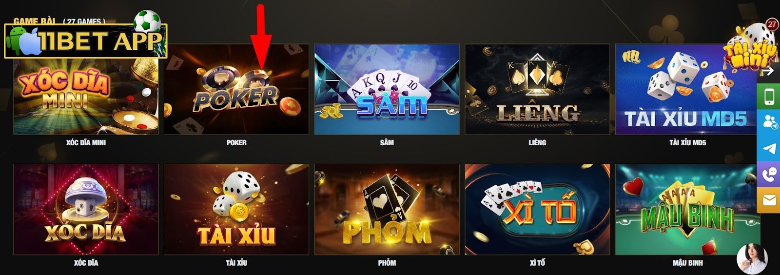 Hướng dẫn cách chơi poker 11bet đầy đủ - chi tiết nhất