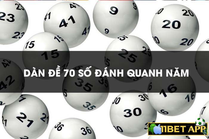 Cách tạo dàn đề 70 số đánh quanh năm chính xác nhất