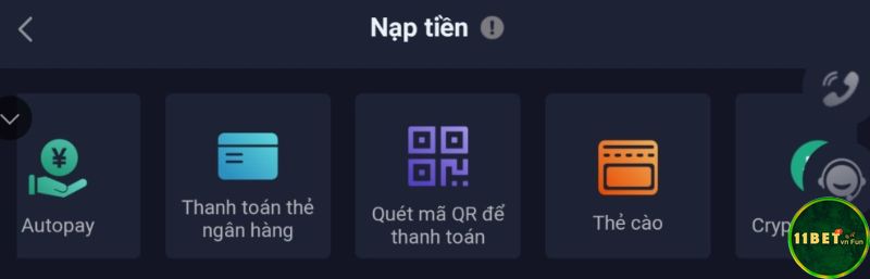 So sánh 11bet và K8bet về các phương thức giao dịch