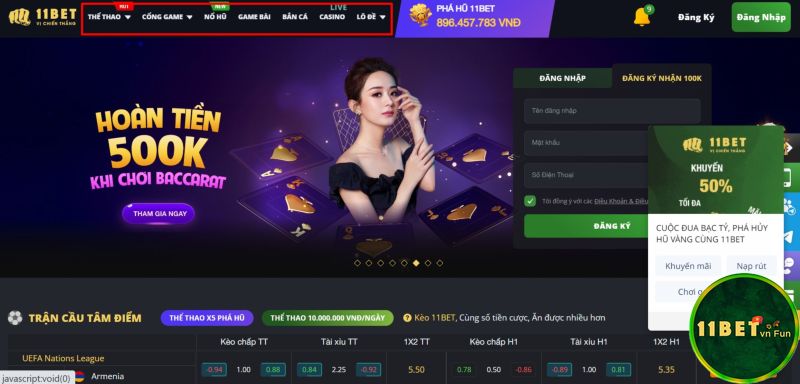 So sánh 11bet và New88 sẽ thấy 11bet không có sản phẩm đá gà