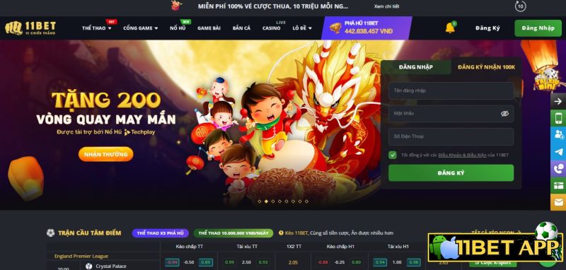 11bet.pro chính là cái tên được lòng giới cược thủ Việt nhất