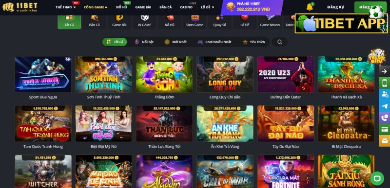 11bet vẫn là một trong số ít những nhà cái giữ vững được vị thế trên thị trường