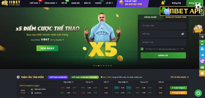 Để tham gia chơi tại 11bet net thì người bet thủ bắt buộc phải sở hữu tài khoản