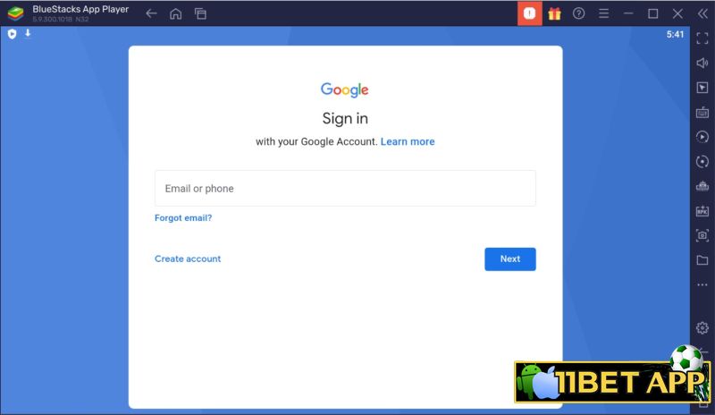 Điền địa chỉ email của mình 