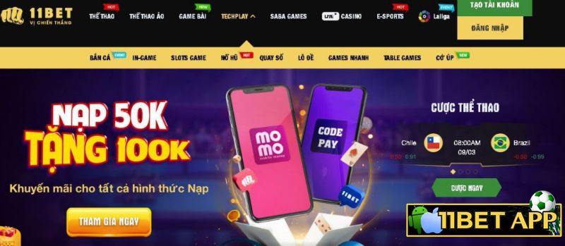 Ưu điểm của nhà cái 11bet tv | 11bet.tv