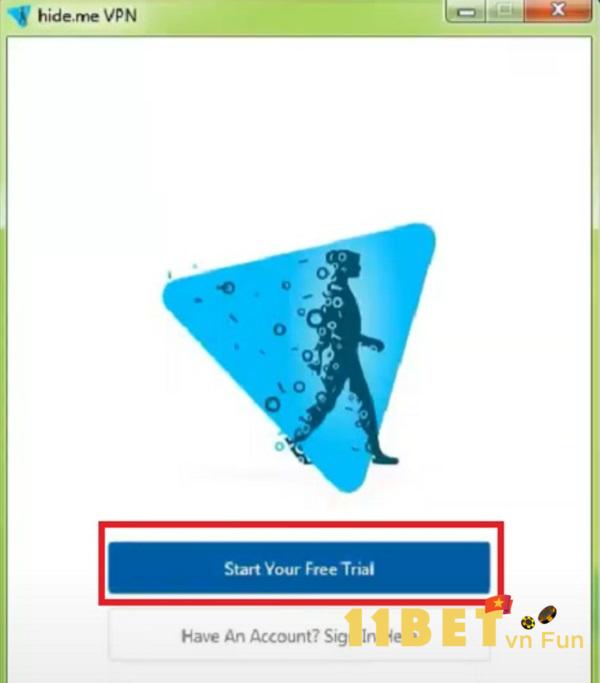 Bạn nhấn chọn “Start Your Free Trial”