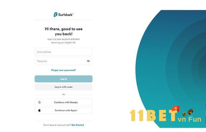 Bắt đầu sử dụng phần mềm - cách fake IP bằng Surfshark