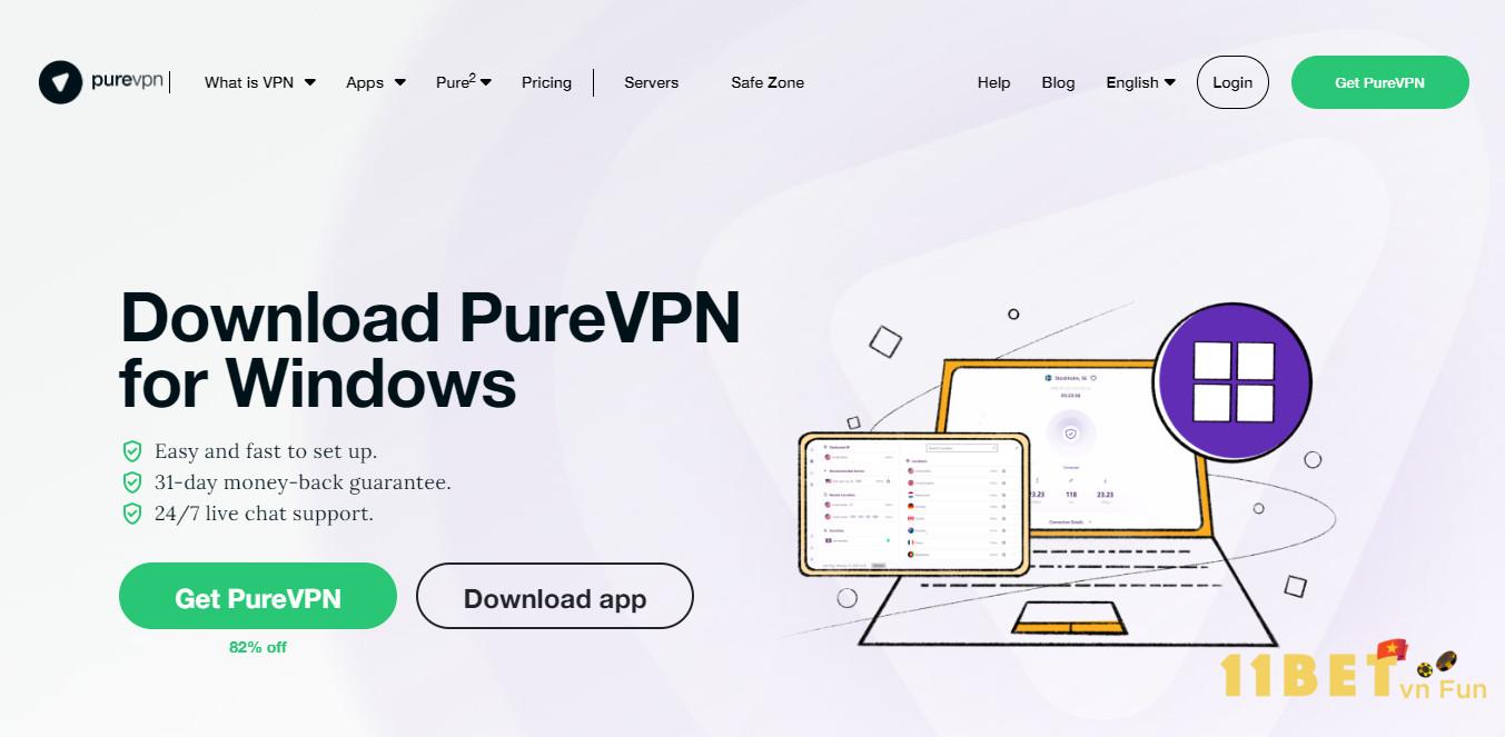 Cách fake IP bằng PureVPN đơn giản dễ dàng