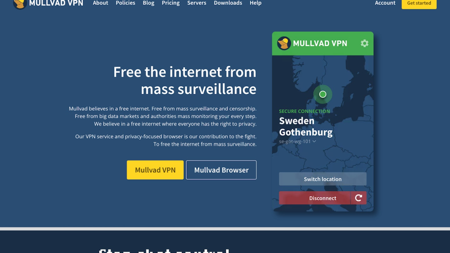 Sau khi đã tạo tài khoản, anh em tiến hành đăng nhập vào Mullvad VPN