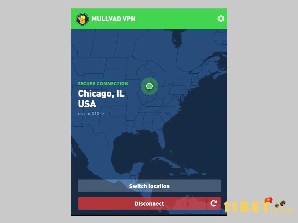 Thực hiện fake IP thành công bằng Mullvad VPN