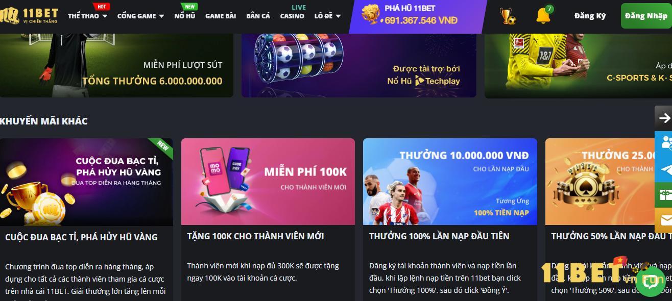 Truy cập vào nhà cái 11Bet sau khi đã fake IP thành công nhanh chóng, không bị chặn truy cập